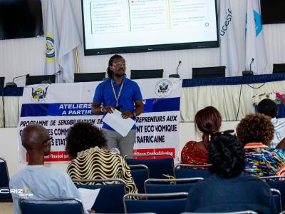 Ateliers De Formation Des Jeunes Entrepreneurs Aux Opportunités Commerciales Et Au Développement Economique Entre Les Etats-Unis Et La République Centrafricaine