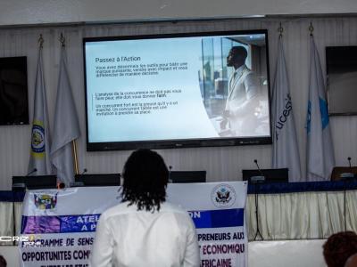 Ateliers De Formation Des Jeunes Entrepreneurs Aux Opportunités Commerciales Et Au Développement Economique Entre Les Etats-Unis Et La République Centrafricaine
